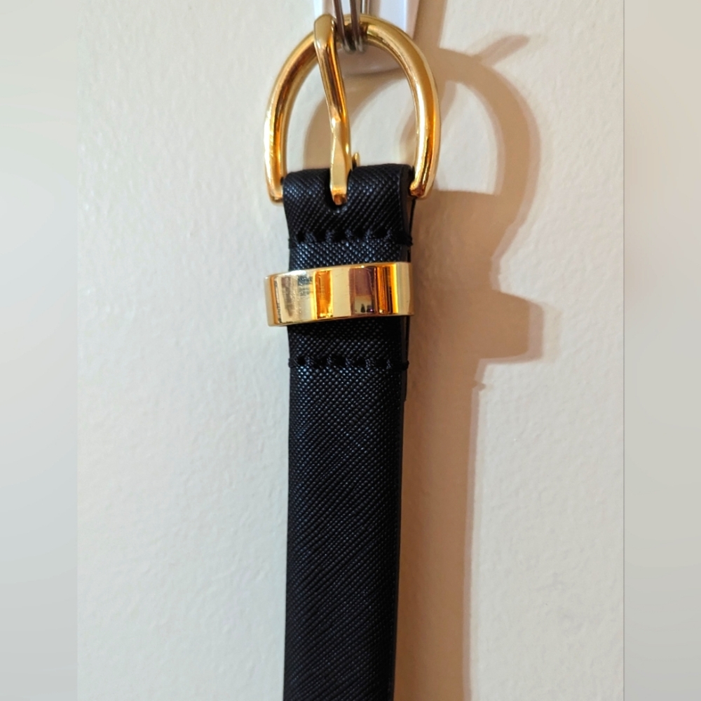 Target Black Vegan Leather Belt - Picture 4 of 4